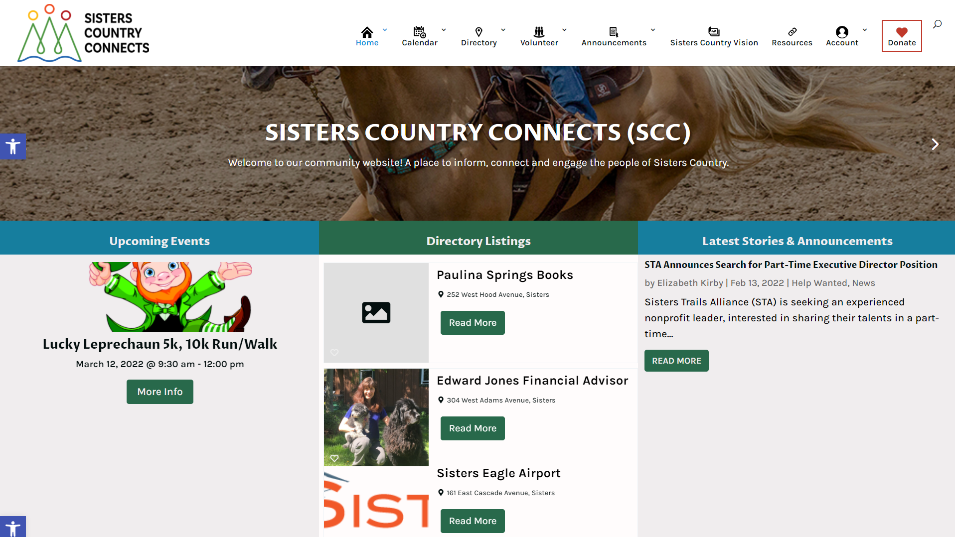 Sisters Country Community Connects